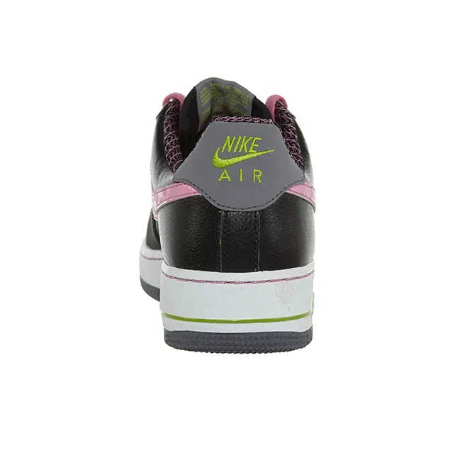 Nike Air Force 1 Cushioning Balance Lightweight Breathable Low-Top Skateboard Shoes GS Black Pink-4