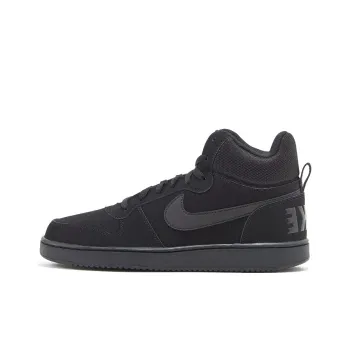 Nike Court Borough Mid Black