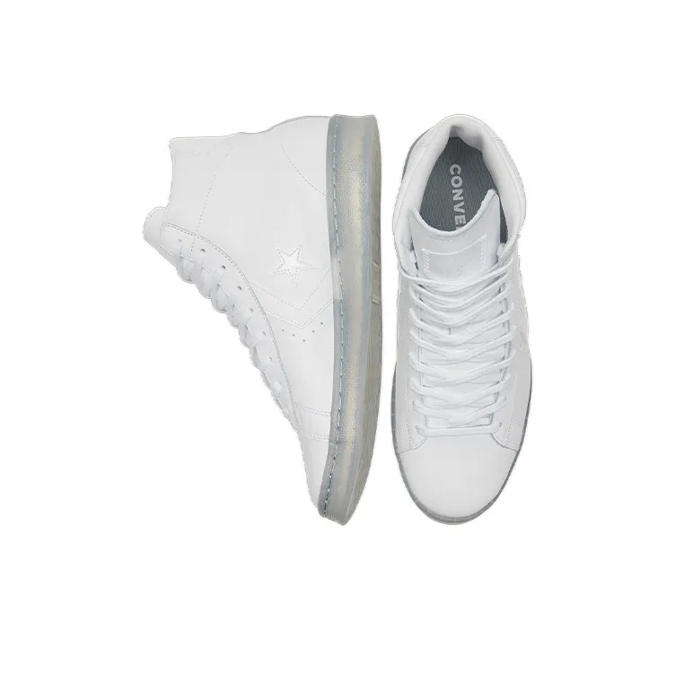Converse Pro Leather High Black Ice White Clear-3