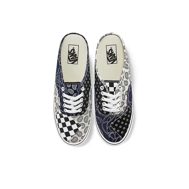 Vans Authentic Mule 'Pattern Mix Dress Blues'-2