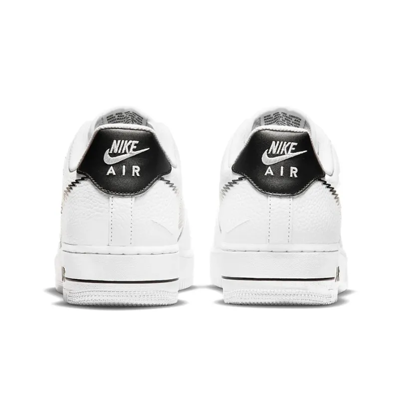 Nike Air Force 1 Low Zig Zag Black White-4