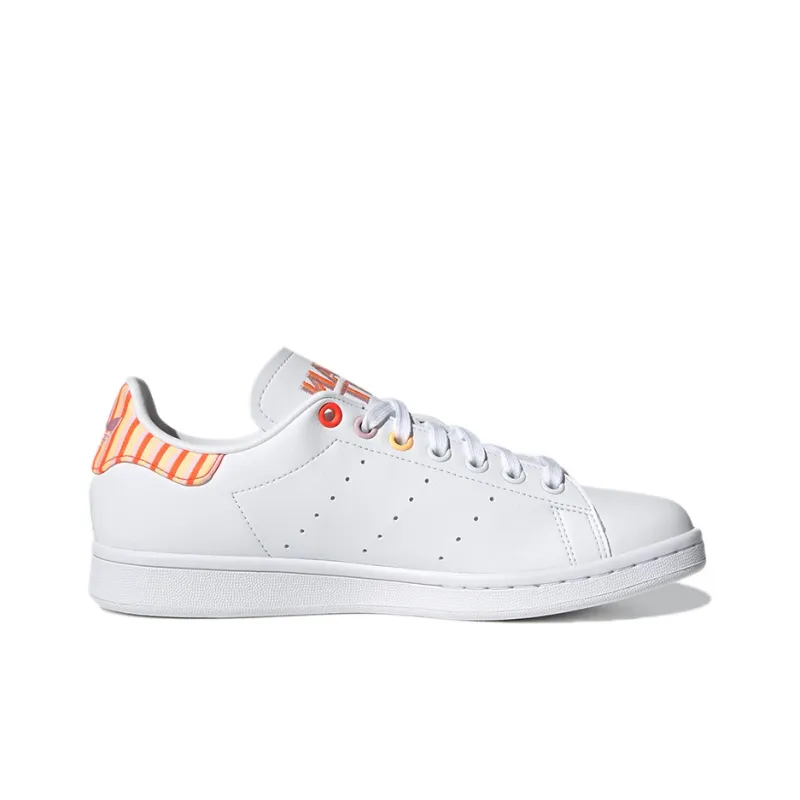 Adidas Stan Smith White Pink Solar Red Women's-1