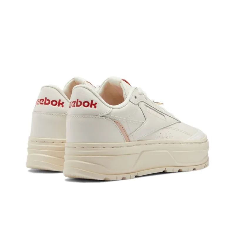 Reebok Women's Club C Double Geo 'Chalk Alabaster' Women's-3