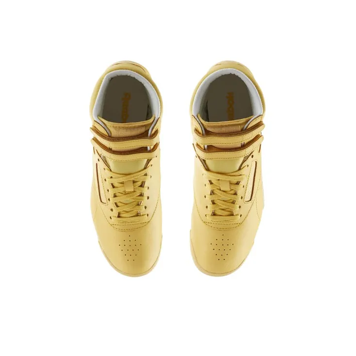 Freestyle Reebok Hi Cb 'Sunshine Yellow' Women's-2