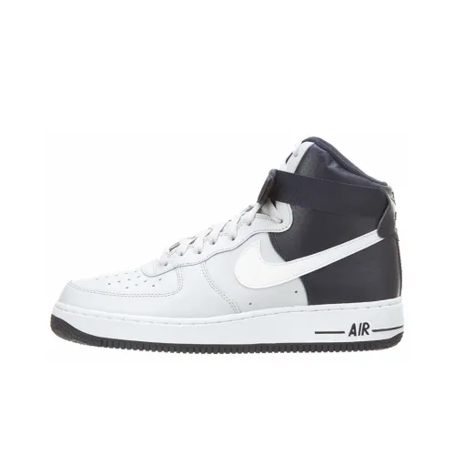 Nike Air Force 1 Skateboard Shoes Men High-Top Black/White