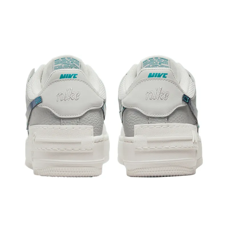 Nike Air Force 1 Low Shadow Grey Fog Bright Spruce Women's-4
