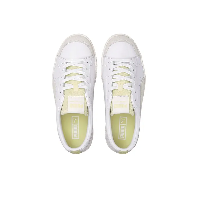 PUMA Ralph Sampson 70 Lo For Casual Shoes White/Yellow Women's-3