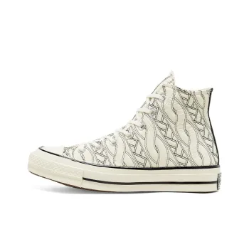 Converse Chuck Taylor All Star 70 Hi Runway Cable Knit Egret Women's