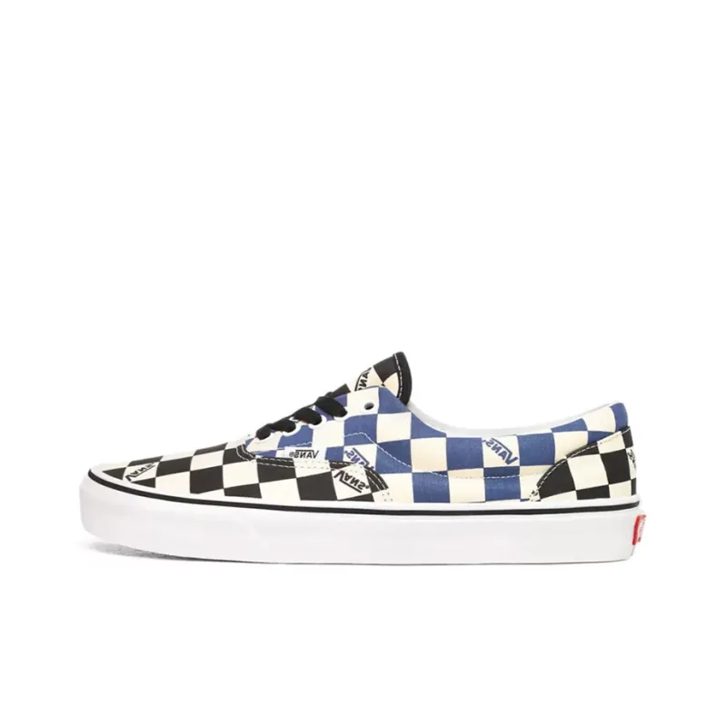 Vans Era Big Check Black Navy-0