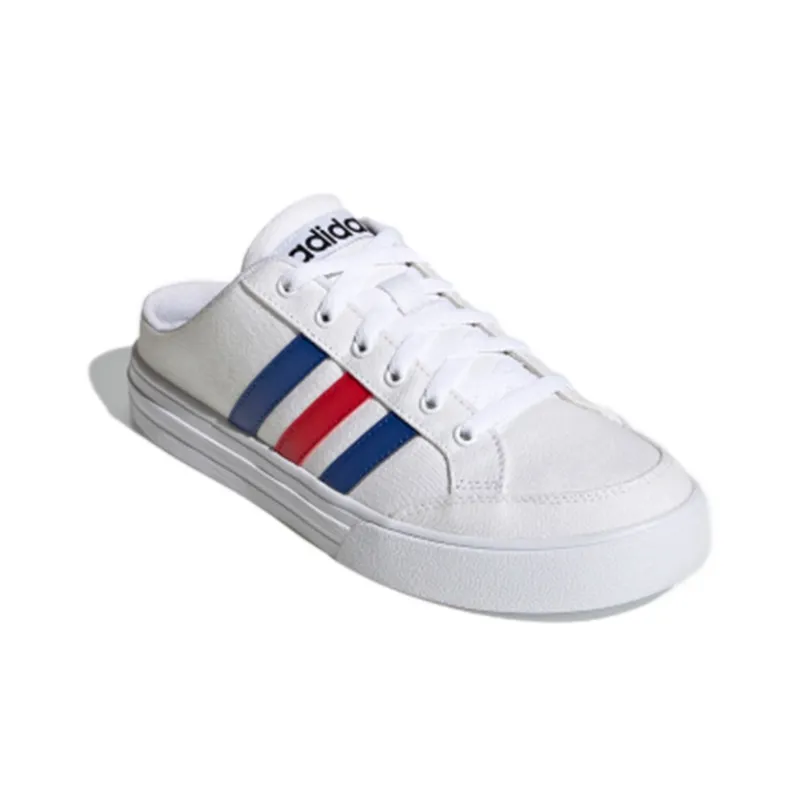 Vs Set Adidas Neo Mule 'White Royal Blue Scarlet'-2