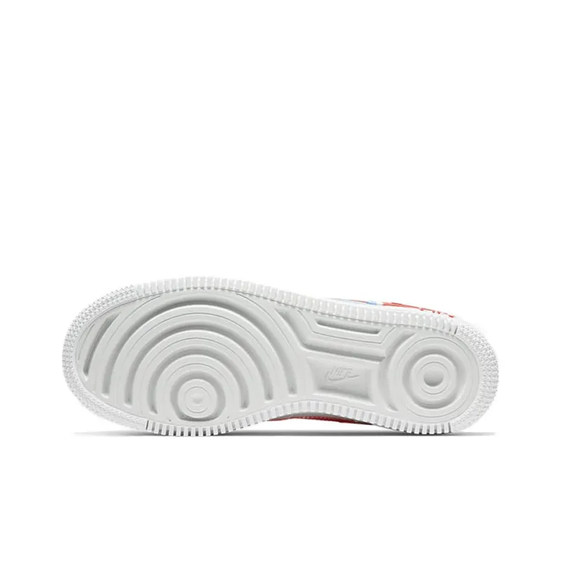 Nike Air Force 1 Low Shadow Summit White Team Orange Women's-5
