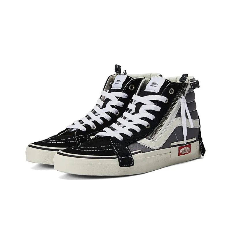Vans Sk8 Hi Reissue Cap Cap Grey Black-2