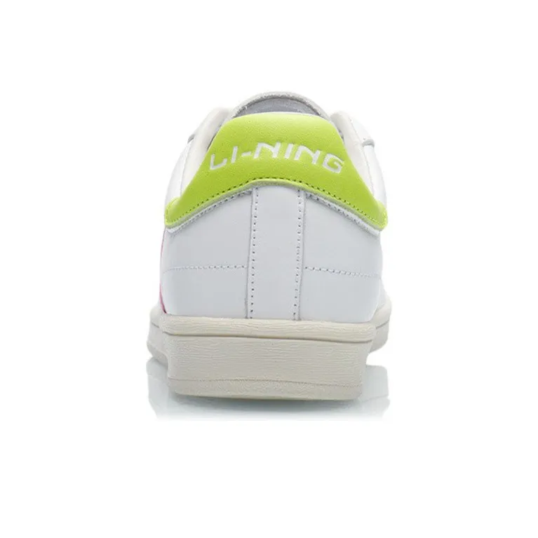 LiNing CF Tracing Low Top Skateboard Shoes Women's White-5