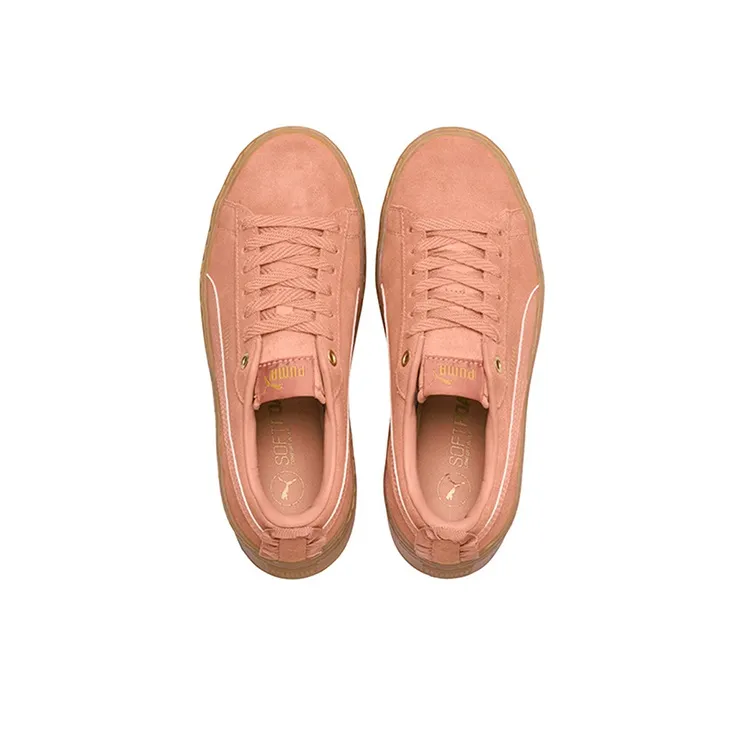 PUMA Smash Platform Frill 'Dus Coral' Women's-3