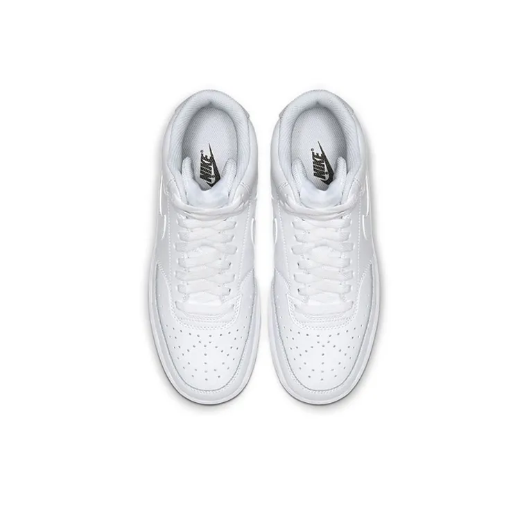 Nike Court Vision Mid Triple White Women's-3