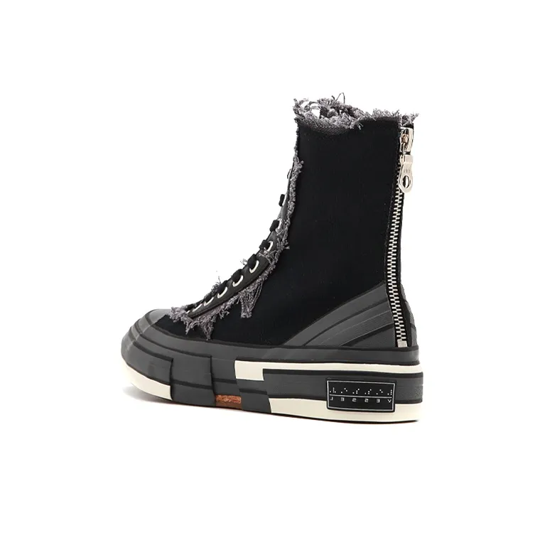 Yohji Yamamoto x VESSEL G.O.P. Highs High Top Skateboard Shoes Unisex Black-3