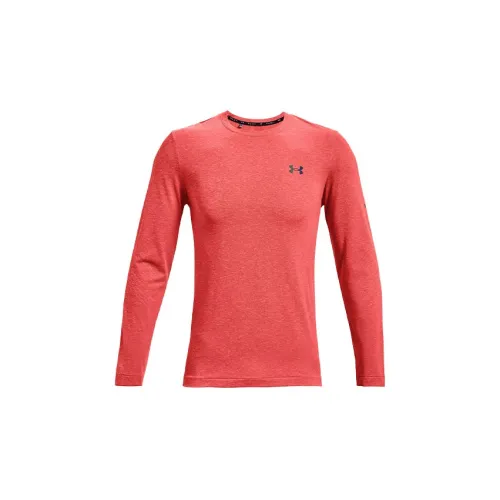 Under Armour Rush T-Shirts Men Poisonous Red