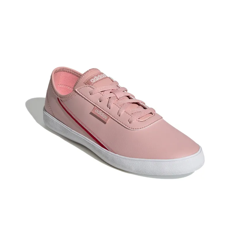 Adidas Neo Courtflash X Pink/White Women's-2