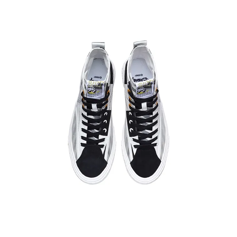 LINING Classic Canvas Hi X Disney 'White Black'-3