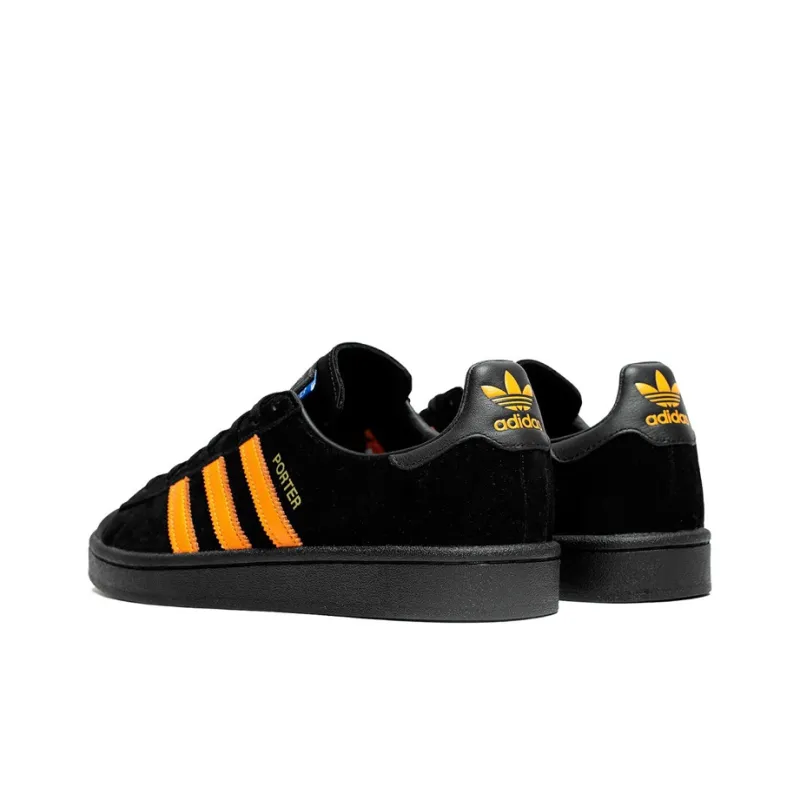 Adidas Originals Campus Porter Black Orange-3