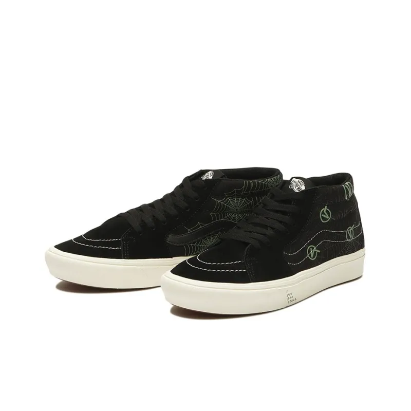 Vans Sk8 Mid ComfyCush 'Black Green'-2