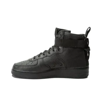 Nike Sf Air Force 1 Mid Triple Black