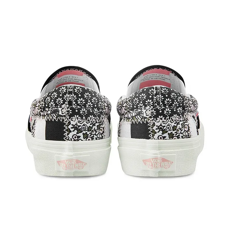 Vans Ua Classic Slip On Floral Patchwork-4