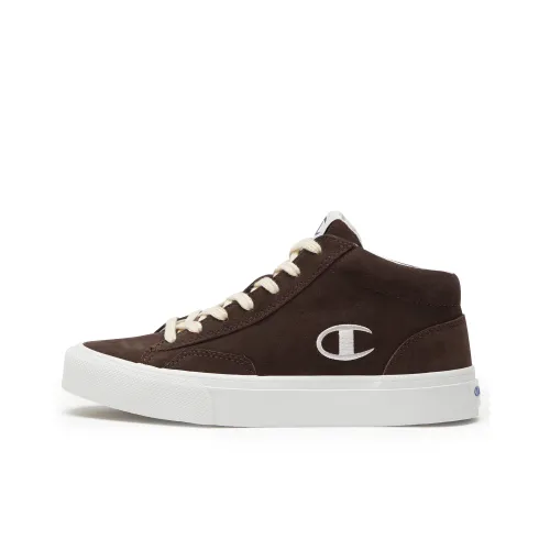 Champion Skateboard Shoes Women's High-Top Brown