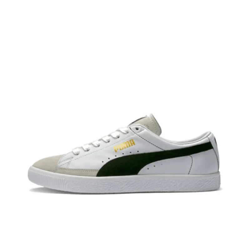 PUMA Basket 90680 Black White-0