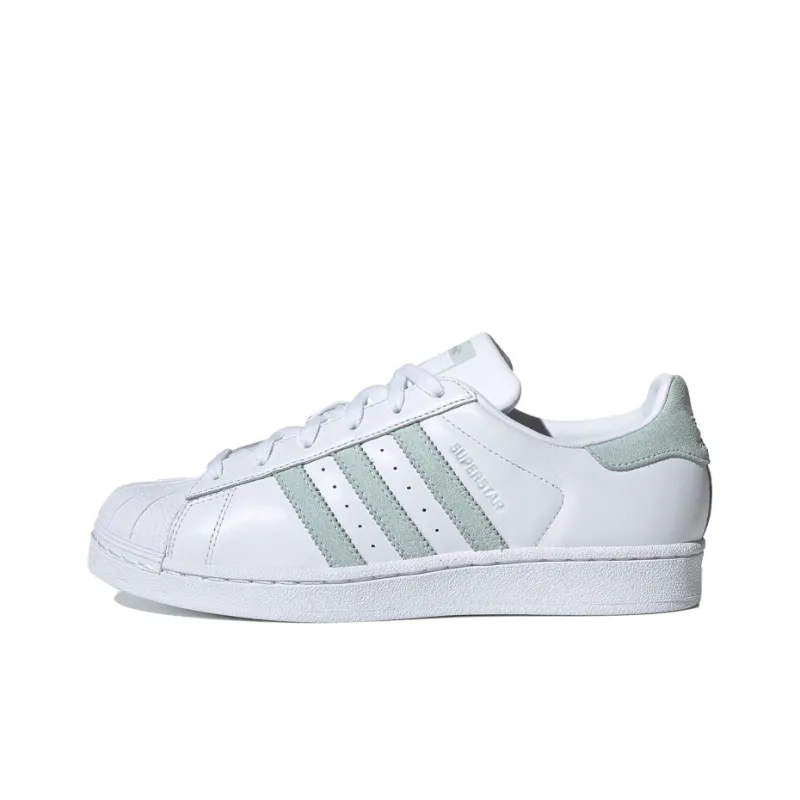 Adidas Women's Superstar 'White Vapour Green' Women's-0
