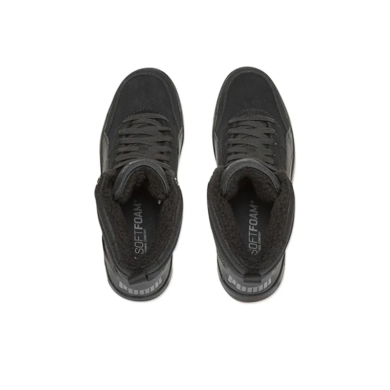 PUMA Rebound Street High Board Shoes Black-3