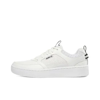 Skechers Sport Court 92 Anti Slip Wear Resistant Low Top Casual Skateboard Shoes Men's White