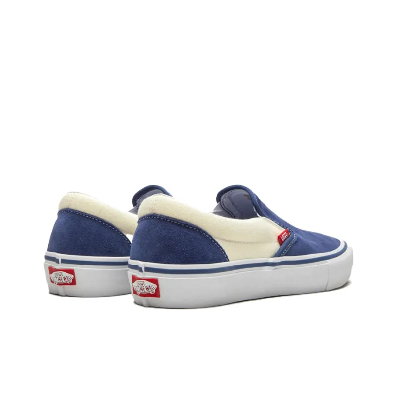 Vans Slip On Pro 'Navy White'-2