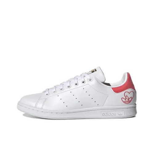 Adidas Originals STAN SMITH Collection Skateboard Shoes Women's Low-Top White/Pink