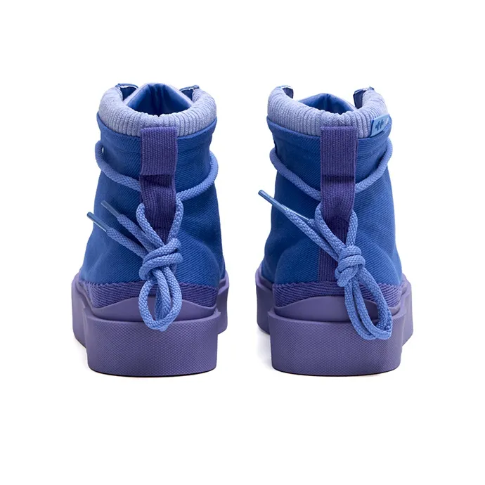 EQLZ EQUALIZER Fault High Skateboard Shoes Unisex Indigo Misprint-5