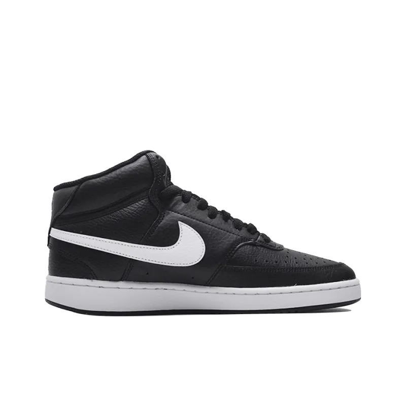Nike Court Vision Mid Black White-1