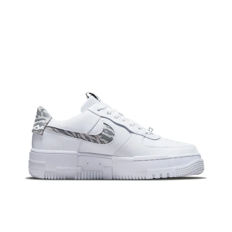 Nike Air Force 1 Low Pixel Se White Zebra Women's-1
