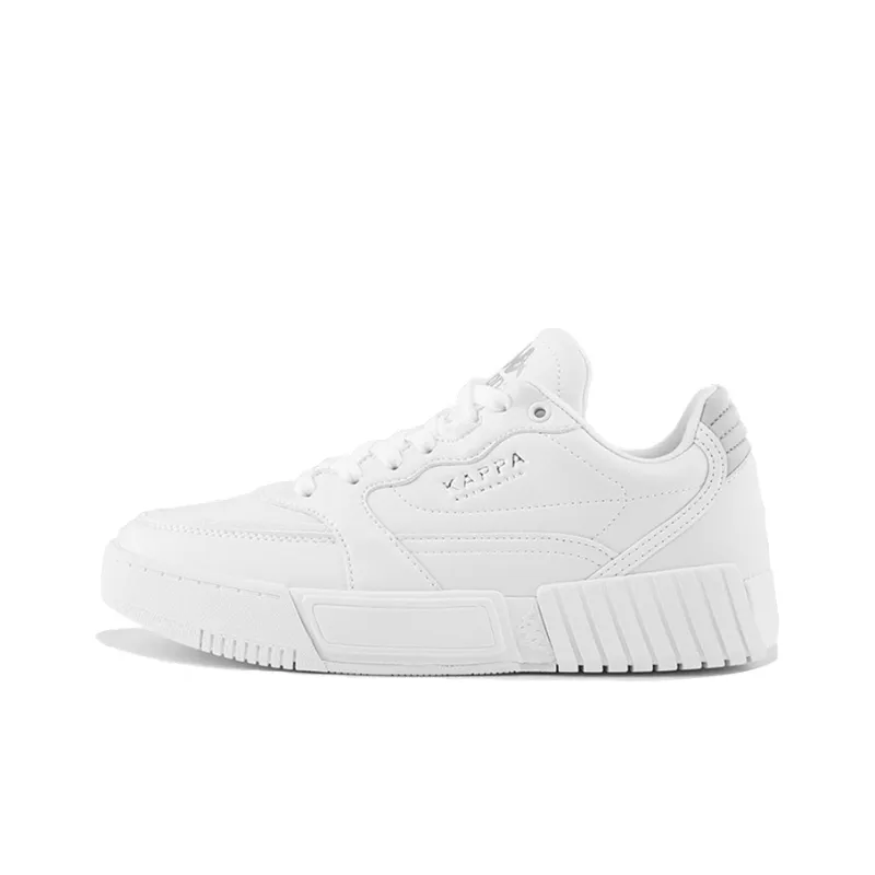 Kappa Low Top Skateboard Shoes Unisex White-0