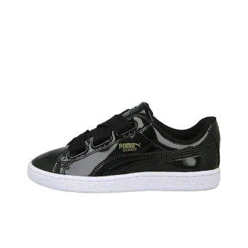 PUMA Basket Heart Patent 'Black' Women's