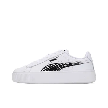 PUMA Vikky Stacked L Sketch Sneakers White/Black Women's