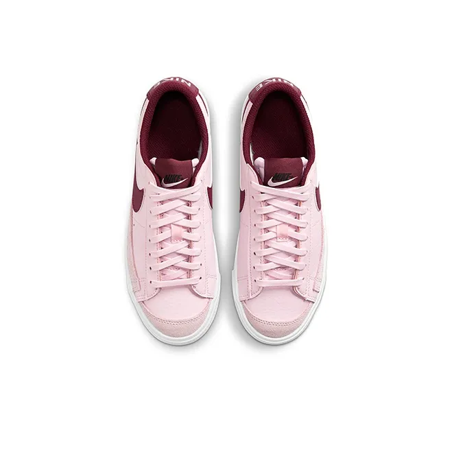 Nike Blazer Low 77 Pink Foam Dark Beetroot GS-3