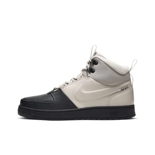 Nike Path Winter Skateboard Shoes Men High-Top Black/Coffee