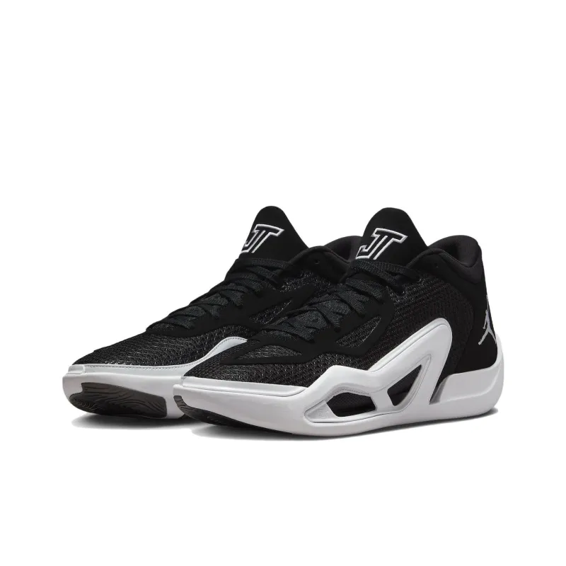 Jordan Tatum 1 Black White-2
