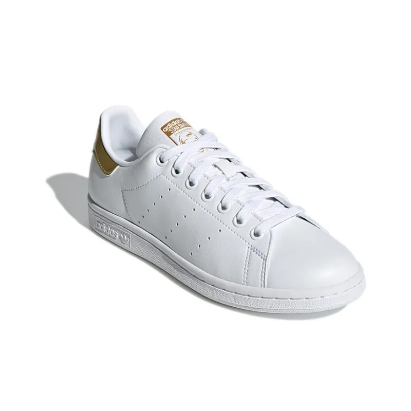 Adidas Stan Smith White Gold Metallic Women's-2