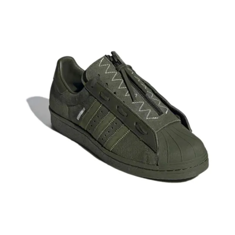 Adidas Superstar 80s Neighborhood Olive-2
