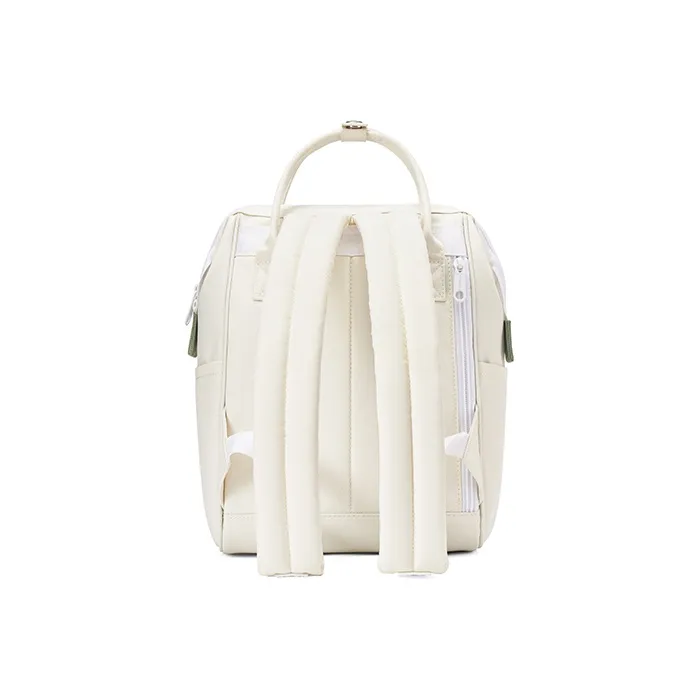 MR.ACE HOMME Polyester Backpack Unisex Dusty Blue White-19
