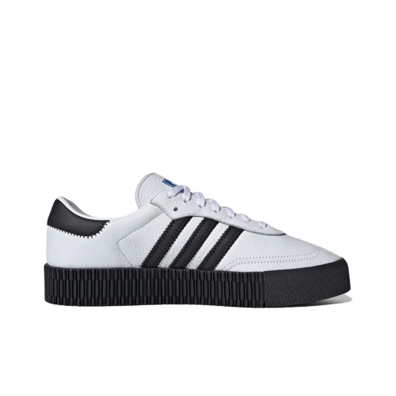 Adidas Sambarose White Black Women's-1