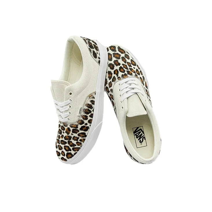 Vans Unisex Era Low Top Sneakers Whiteleopard-3