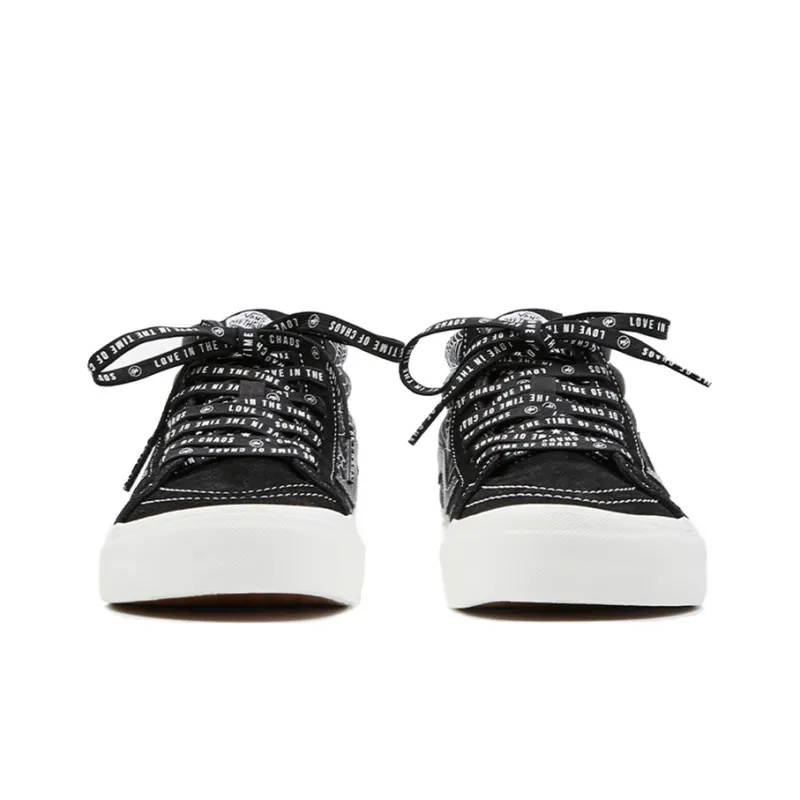Vans Goodhood X Vault Og Sk8 Mid Lx Retro Sneakers 'Black White'-2