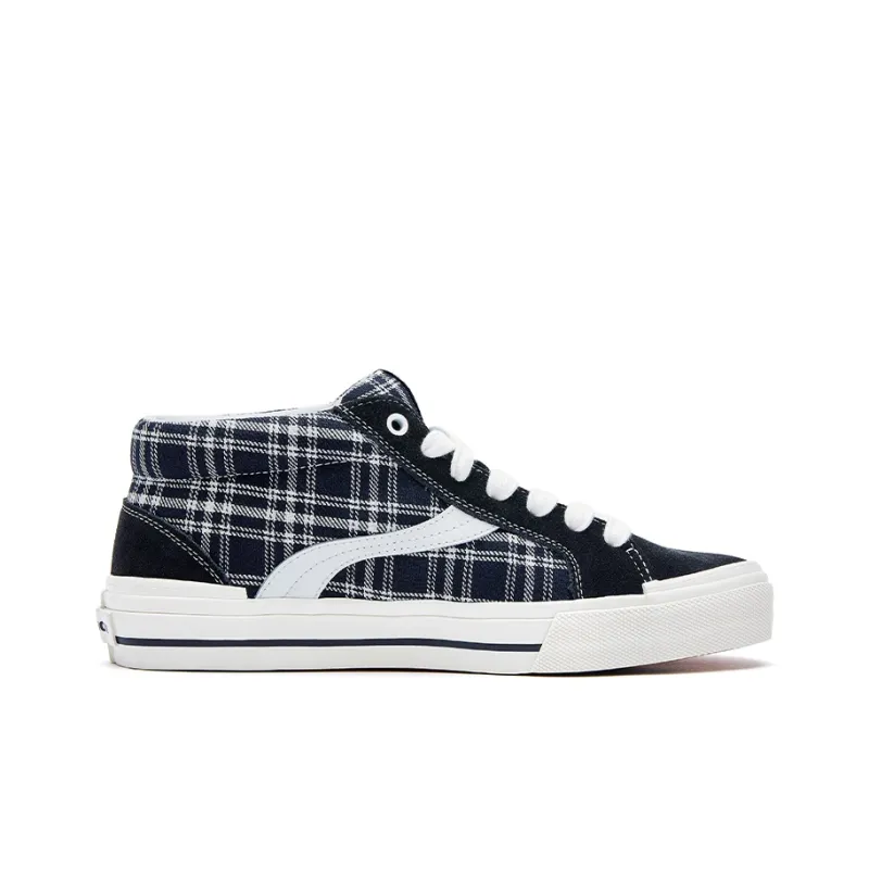 Odd CIRKUS x Vision Street Wear Astley Pro Mid Top Skateboard Shoes Unisex Black White-1